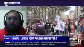 Manifestation interdite à Lyon: "Notre intention était de commémorer la Résistance syndicale" affirme Samuel Delor (CGT 69)