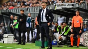 Sylvinho lors du match Amiens-Lyon, le 13 septembre 2019