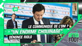 OM : Riolo "étonné" par Marseille et son communiqué, "ça ressemble à un énorme chouinage"