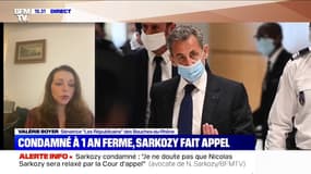 Nicolas Sarkozy condamné: pour Valérie Boyer, "on a affaire à une justice exceptionnelle"