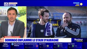 Marseille Story: le streameur Domingo enflamme les tribunes du stade d'Aubagne