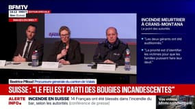 Incendie en Suisse: "L'enquête porte sur la pose de la mousse acoustique", affirme la procureure