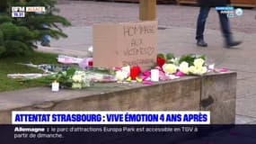 Strasbourg: quatre ans après l'attentat au marché de Noël, l'émotion toujours vive