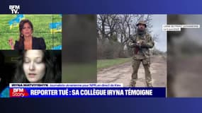 Story 5 : Reporter star tué sur le front, sa collègue témoigne sur BFMTV - 06/05