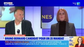 Métropole de Lyon : Bruno Bernard est candidat pour un deuxième mandat