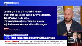 "Ici, à Paris, il y a la paix": le témoignage de ces migrants arrivés en France de Lampedusa 