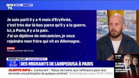 "Ici, à Paris, il y a la paix": le témoignage de ces migrants arrivés en France de Lampedusa 