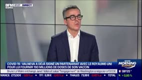 Franck Grimaud (Directeur Général de Valneva): "Il nous faut une agence européenne du médicament dotée de 15 à 20 milliards d'euros pour qu'en cas de crise, on puisse financer cinq ou six projets"