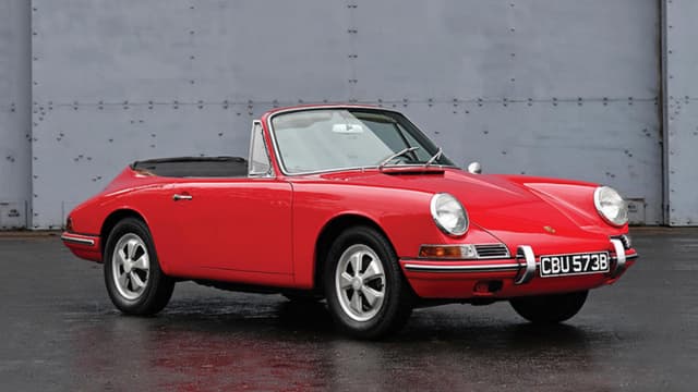 Cette Porsche 901 est devenu un prototype pour la future 911.