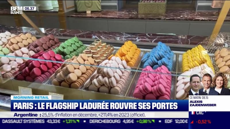 Morning Retail : Le flagship de Ladurée rouvre ses portes à Paris, par Eva Jacquot - 12/01