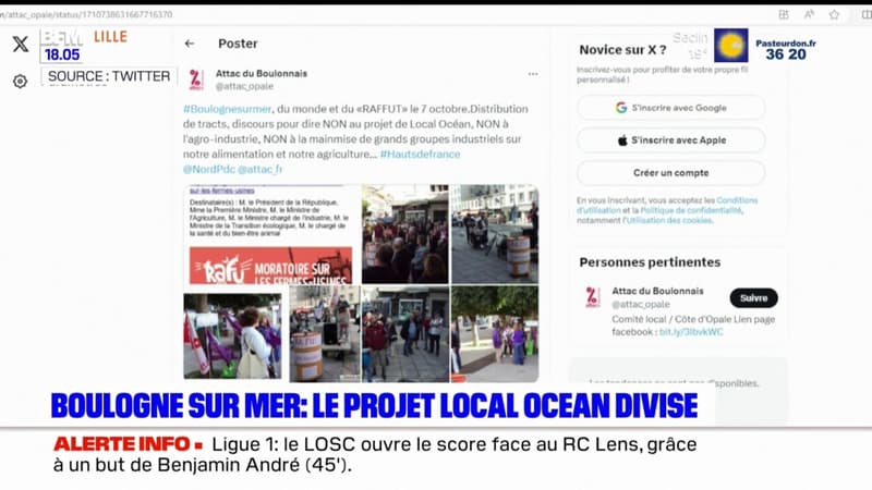 Boulogne-sur-Mer: le projet Local Ocean divise