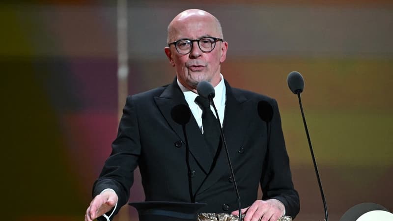 Le réalisateur Jacques Audiard aux César 2025. 