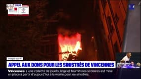 Vincennes: un appel aux dons lancé pour aider les sinistrés de l'incendie qui a fait deux morts
