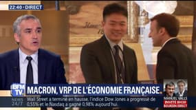 Emmanuel Macron, VRP de l'économie française
