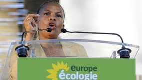 Christiane Taubira était l'invitée surprise de l'université d'été d'Europe Ecologie-Les Verts jeudi à Marseille.