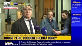 "Ce budget risque d'être aggravé", estime Éric Coquerel après sa rencontre avec le ministre de l'Économie