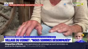 Disparition d'Émile: deux propriétaires du Vernet témoignent face à la situation