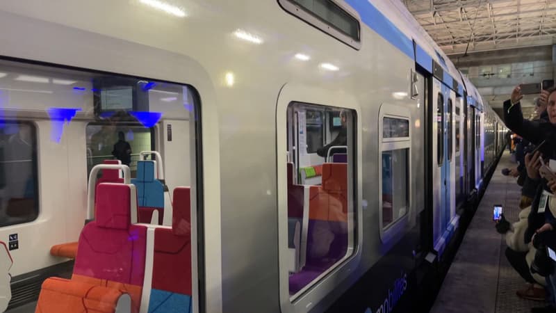 "Innovant, moderne et connecté": une nouvelle génération de rames inaugurée sur le RER D