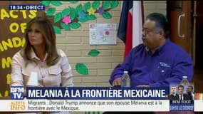 Migrants: Melania Trump est à la frontière avec le Mexique