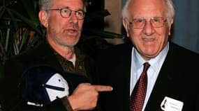 Steven Spielberg et son père Arnold en 2006