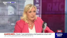 Marine Le Pen face à Jean-Jacques Bourdin en direct - 13/10