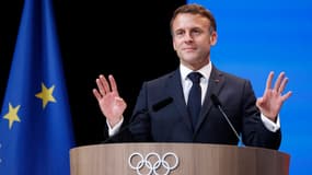 Emmanuel Macron, le 24 juillet 2024.