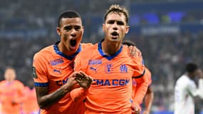 Greenwood et Lirola lors d'OL-OM, le 22 septembre 2024.