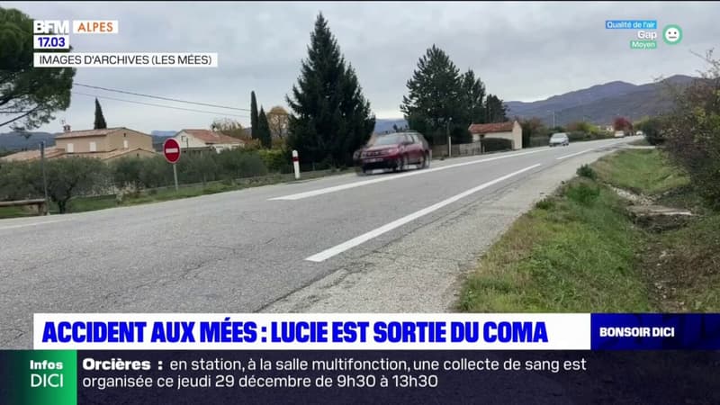 Accident aux Mées: la jeune fille percutée par une voiture est sortie du coma