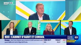 Pari ETI : Patrice Bégay reçoit Arnaud Naudan (BDO France), Greg Salle-Hount (Poulpe Français), Sarah Mawene (Jeunes Pousses) et Sylvie Noël (Adra) - 02/04