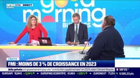 Jean-Marc Daniel: Moins de 3% de croissance en 2023 selon le FMI - 07/04