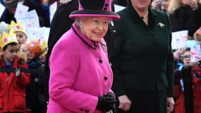 La reine Elizabeth II, le 27 janvier 2017