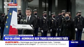 Gérald Darmanin: "Trop souvent, les forces de l'ordre sont critiquées"