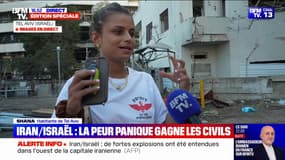 Frappes iraniennes sur Israël: "On n’a pas compris ce qu’il se passait", témoigne une habitante de Tel-Aviv