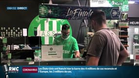 Finale de la Coupe de France: à Saint-Étienne les supporters attendent ce match avec ferveur
