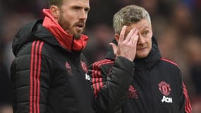 Carrick et Solskjaer