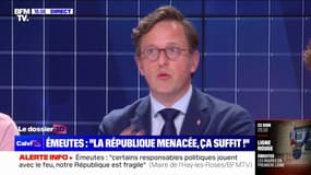 Violences contre les élus: "Il y a un sentiment d'abandon", pour Pierre-Frédéric Billet, maire (LR) de Dreux 