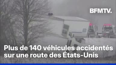 Un carambolage implique plus de 140 véhicules aux États-Unis