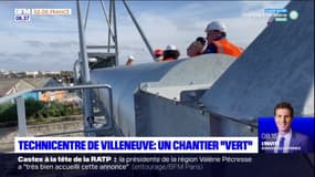 Un chantier "vert" au technicentre de Villeneuve