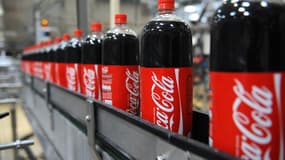 Une production de boissons Coca-Cola (Illustration).