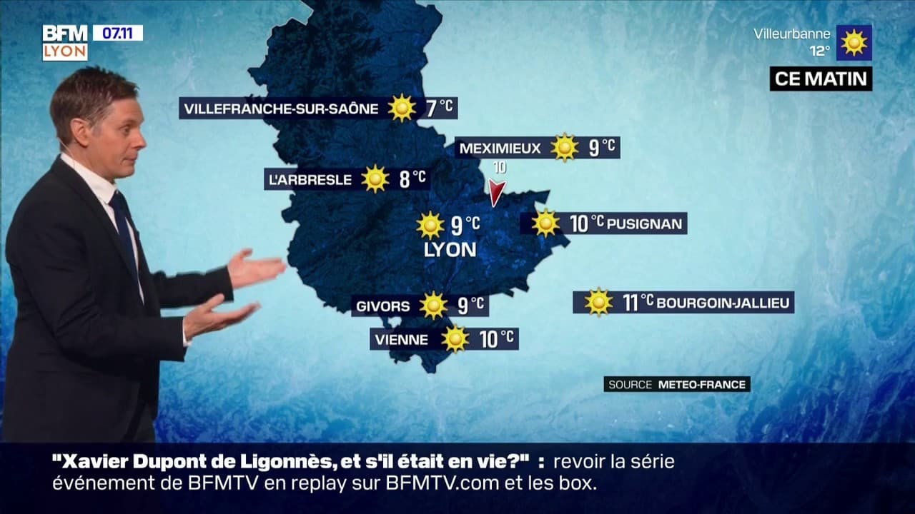 Météo à Lyon du 24 avril une journée très ensoleillée ce samedi, avec des températures