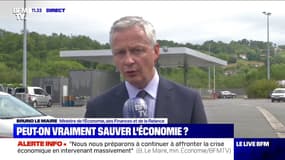 Bruno Le Maire: "S'il n'y a pas de distanciations sociales possibles, il faut qu'il y ait le port du masque" dans les entreprises