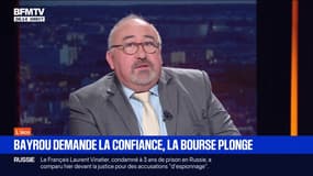 Après la prise de parole de François Bayrou, la bourse plonge