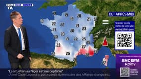 Vigilance orange pour "vague submersion" en Bretagne et des températures comprises entre 18°C et 29°C...  La météo de ce samedi 5 août