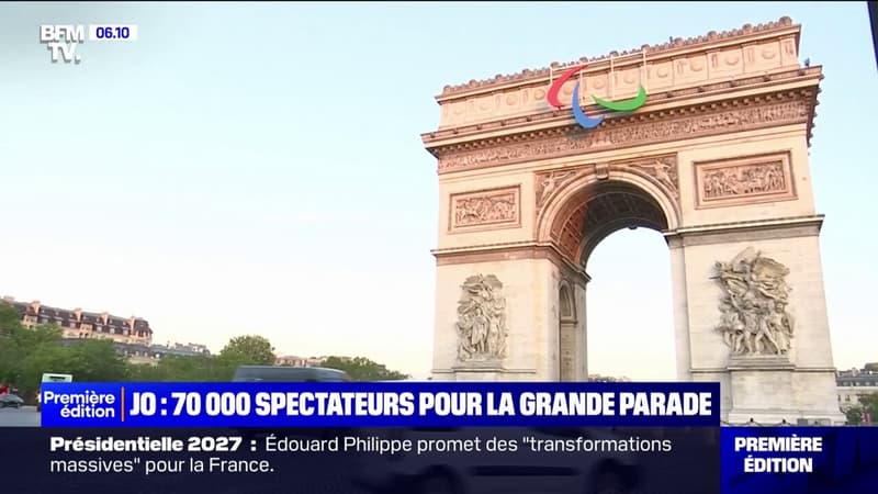 JO 2024: 70.000 spectateurs attendus pour la grande parade des athlètes sur les Champs-Élysées