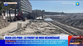 Juan-les-Pins: le front de mer réaménagé