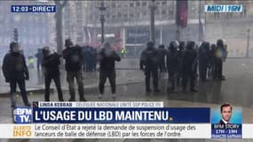 Le maintien du LBD pour les forces de l'ordre est "un soulagement" pour Linda Kebbab (SGP Police FO)