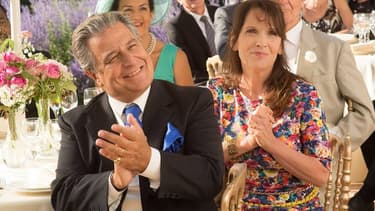 Christian Clavier et Chantal Lauby dans "Qu'est-ce qu'on a fait au bon Dieu?".