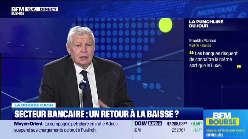La bourse cash : "Les banques risquent de connaître la même sort que le Luxe" - 17/03