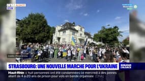 Strasbourg: une marche pour l'Ukraine