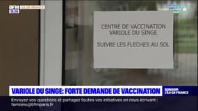 Paris: forte demande de vaccination contre la variole du singe